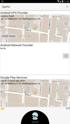 GpsFix android App screenshot 0